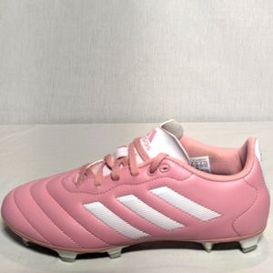 NEW adidas Unisex-Adult Goletto VIII Firm Ground Soccer Shoes Sz 7 pink